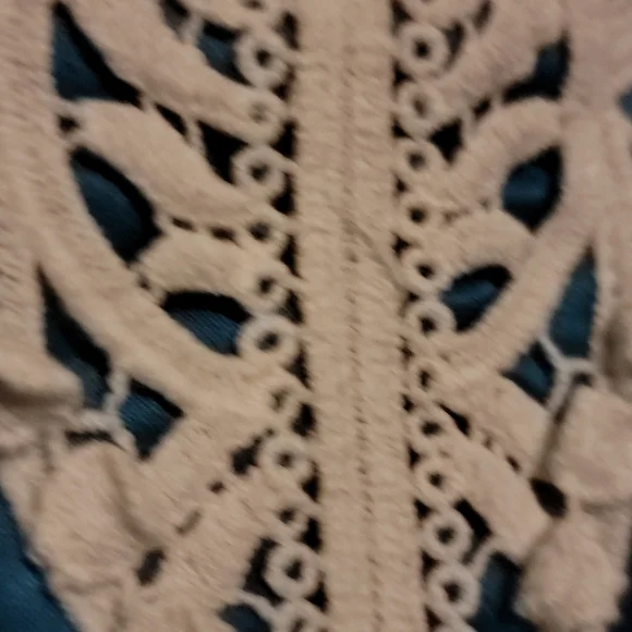 Blue Bwear Silk Embroidered Blouse - Picture 4 of 8